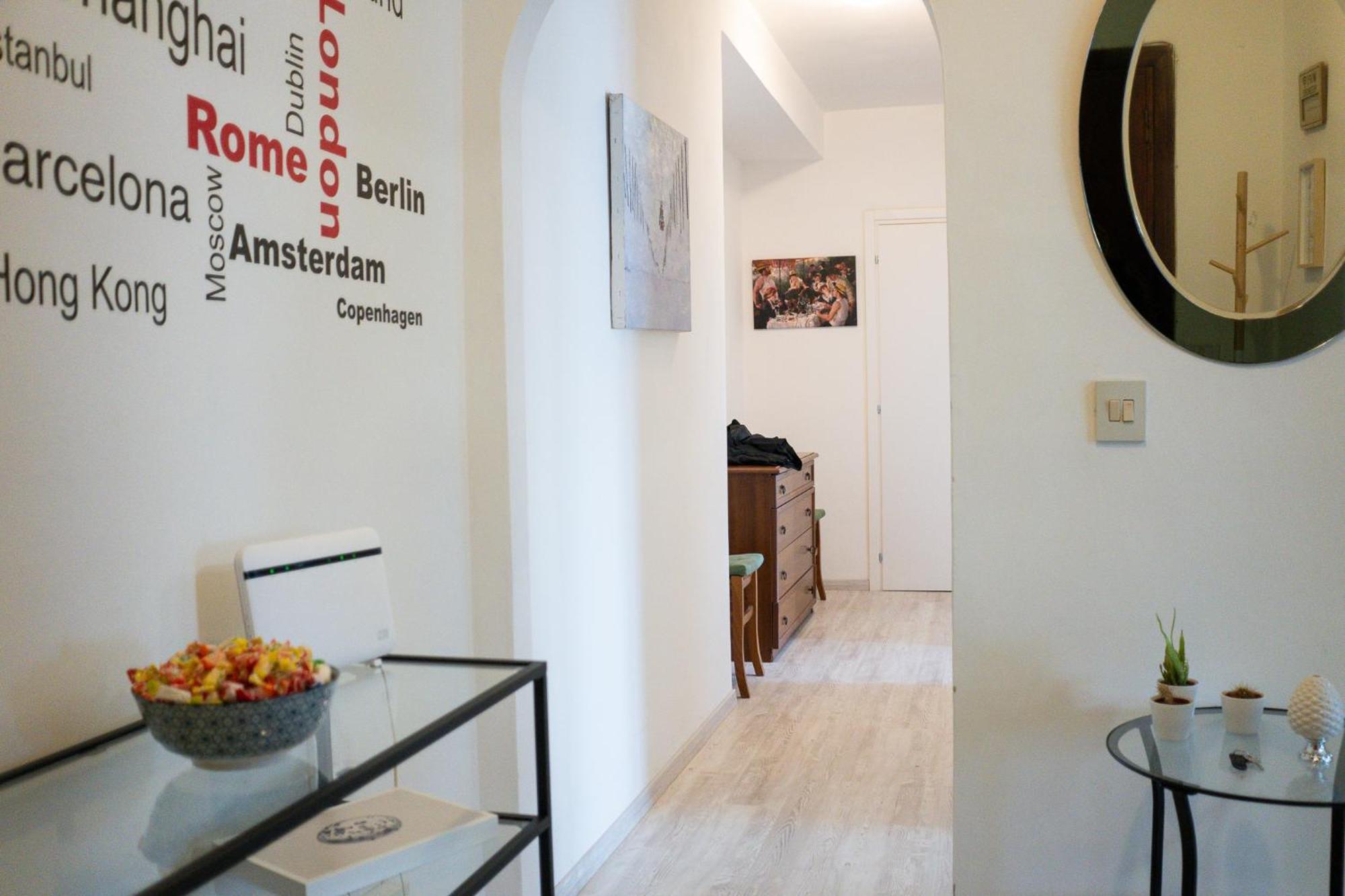 Nonna Pina Guest House Moderno Appartamento Vicino Metro AWifi,Netflix Rom Exteriör bild